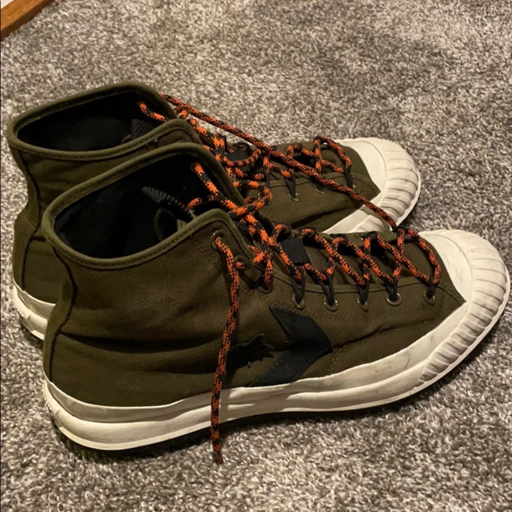 Men’s Converse Green Boots - Size 13